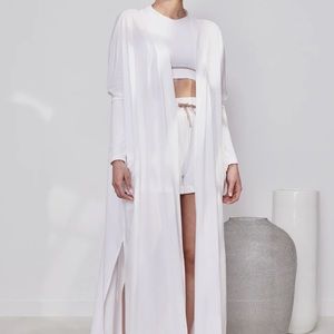 Lunya pima cotton cardigan